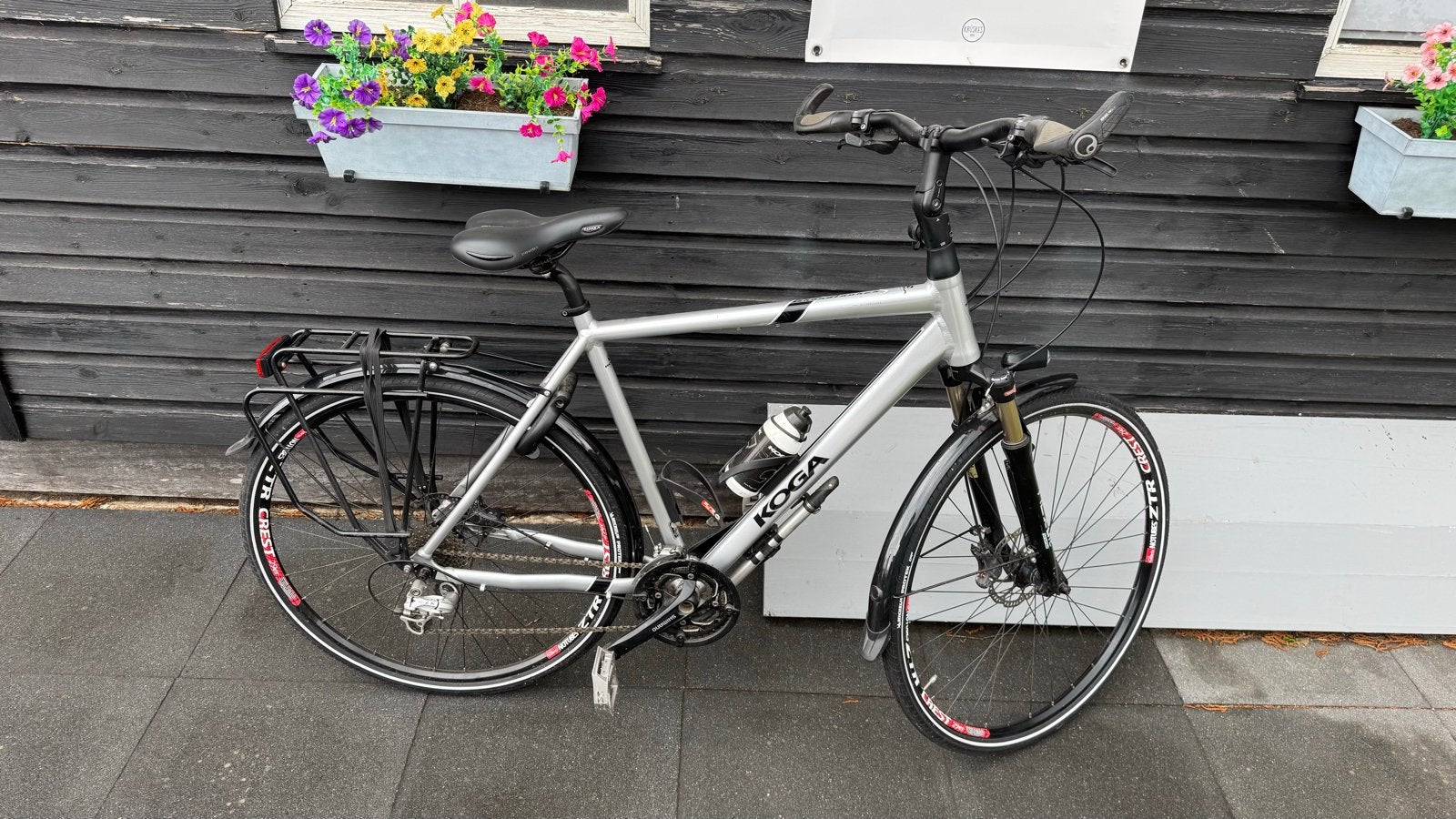 Koga Grandtourer Signature - maat 57 cm Goed onderhouden, Ophalen, 28 inch, Gebruikt, Vering