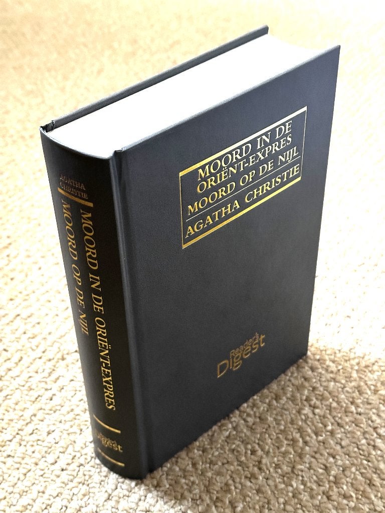 Moord in de Oriënt-Express/Moord op de Nijl -Agatha Christie, Tv-bewerking, Ophalen of Verzenden, Zo goed als nieuw, Agatha Christie