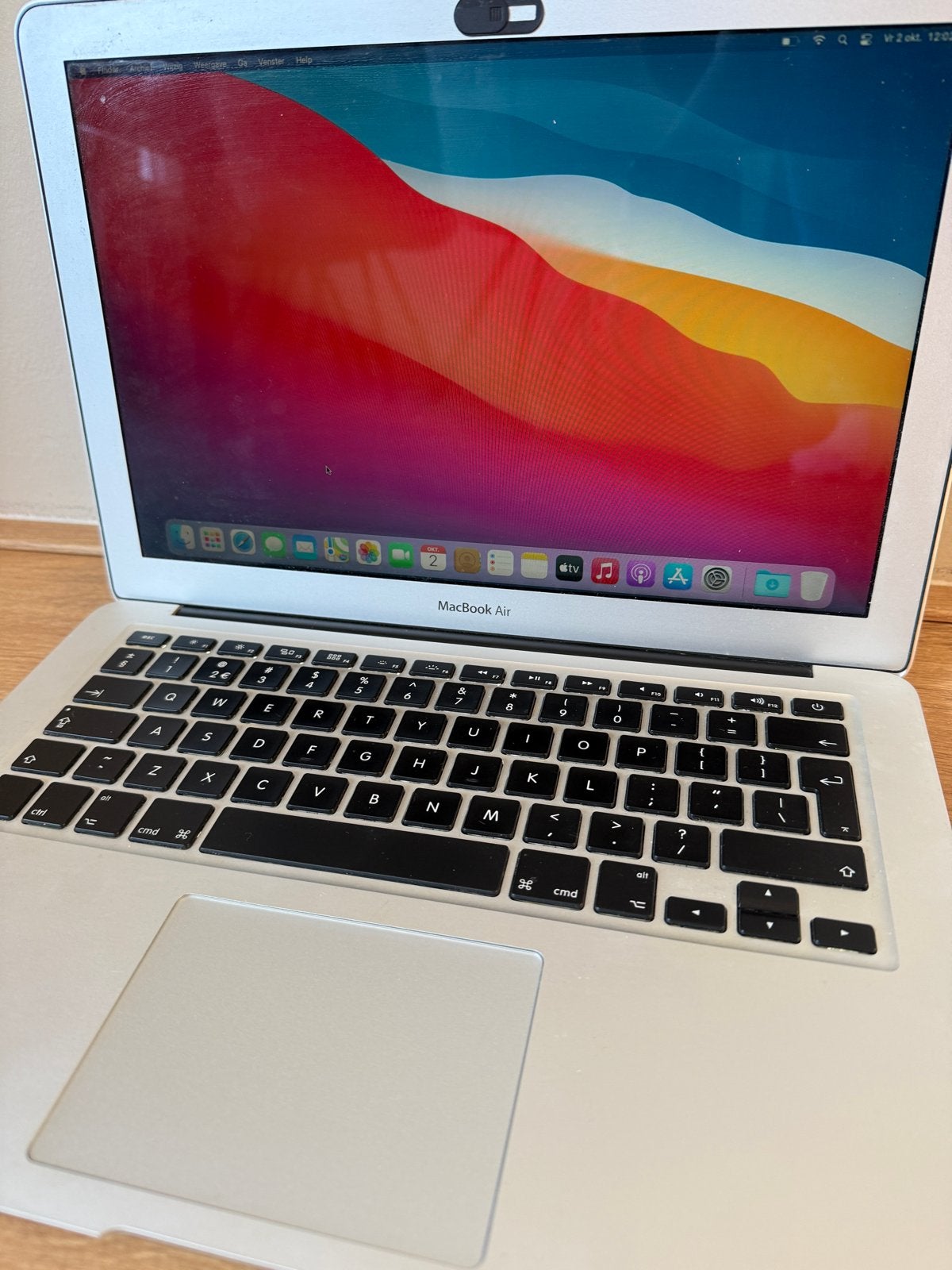 MacBook Air 2013 - 13 inch - 4GB RAM - 256GB SSD, Ophalen, Gebruikt, 256 GB, Qwerty