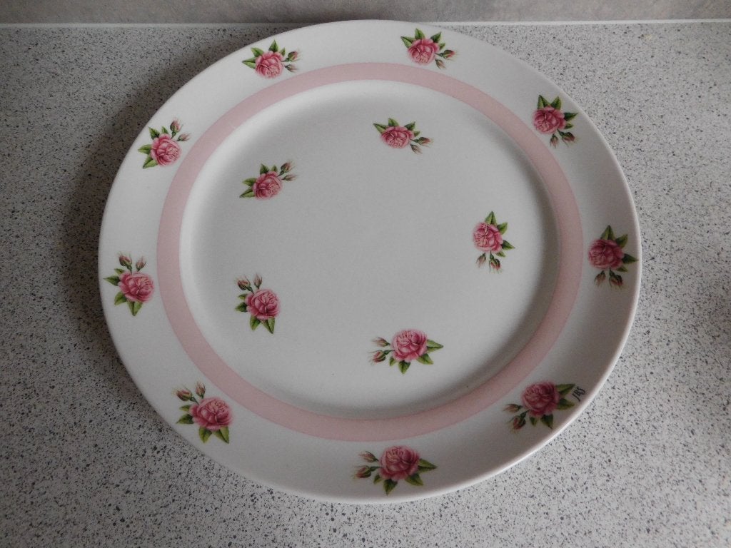 Bord 25 cm. Roses Janneke Brinkman JBS, Huis en Inrichting, Keuken | Servies, Overige merken, Ophalen of Verzenden, Zo goed als nieuw