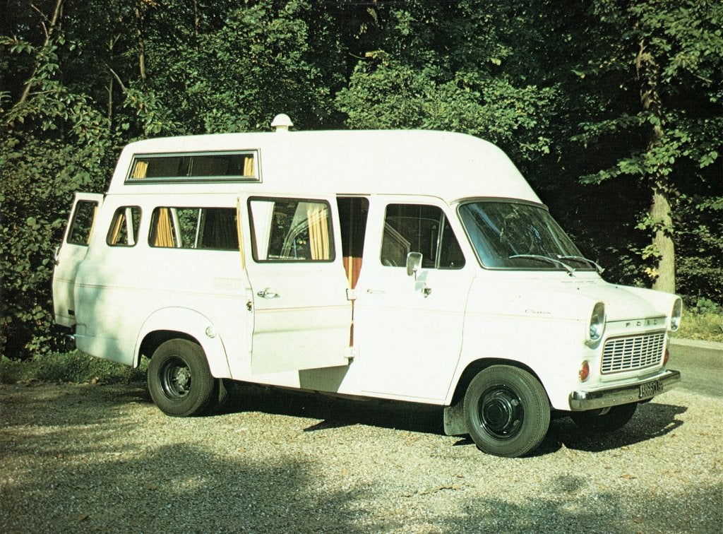 Folder Ford Transit Camping Car (Franse uitgave - ca.1974), Verzenden, Gelezen, Ford