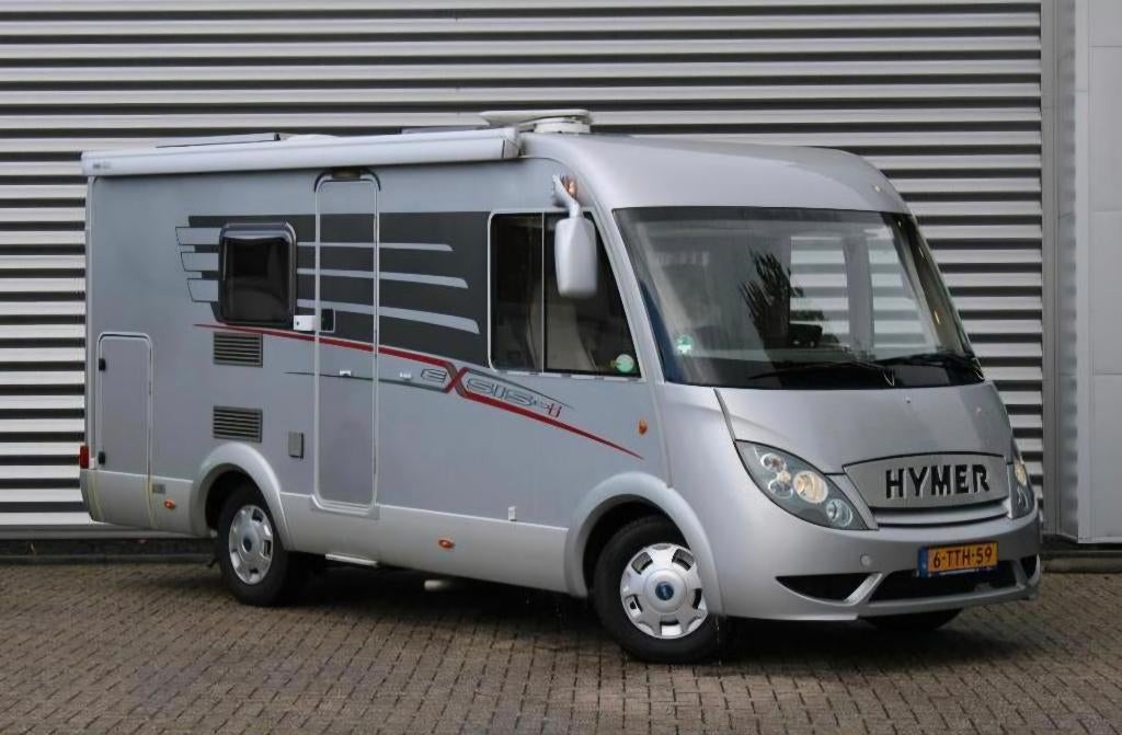 Hymer Exsis-I 512 4Persoons camper, Caravans en Kamperen, Campers, Integraal, Ringverwarming, Luifel, Ford