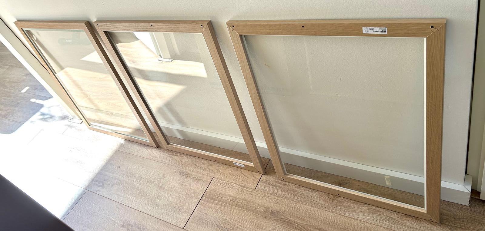 IKEA KOMPLEMENT Glazen Planken (3 stuks) 55x70 cm, Huis en Inrichting, Met plank(en), Minder dan 25 cm, Minder dan 100 cm, 50 tot 100 cm