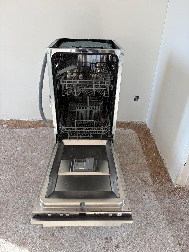 ETNA VW47SM inbouw vaatwasser 45 cm – nette staat, Witgoed en Apparatuur, Ophalen, Minder dan 85 cm, Eco programma, Minder dan 10 liter