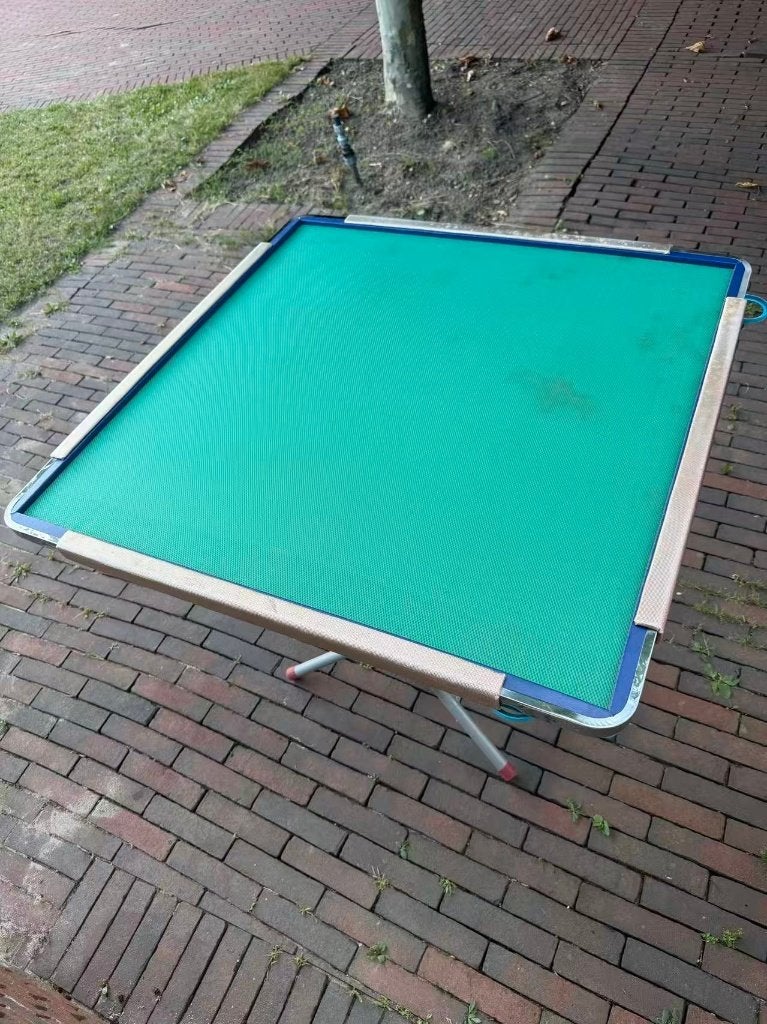 Gratis Mahjong tafel 89x89x7 cm, Ophalen, Kunststof, Gebruikt, 50 tot 100 cm
