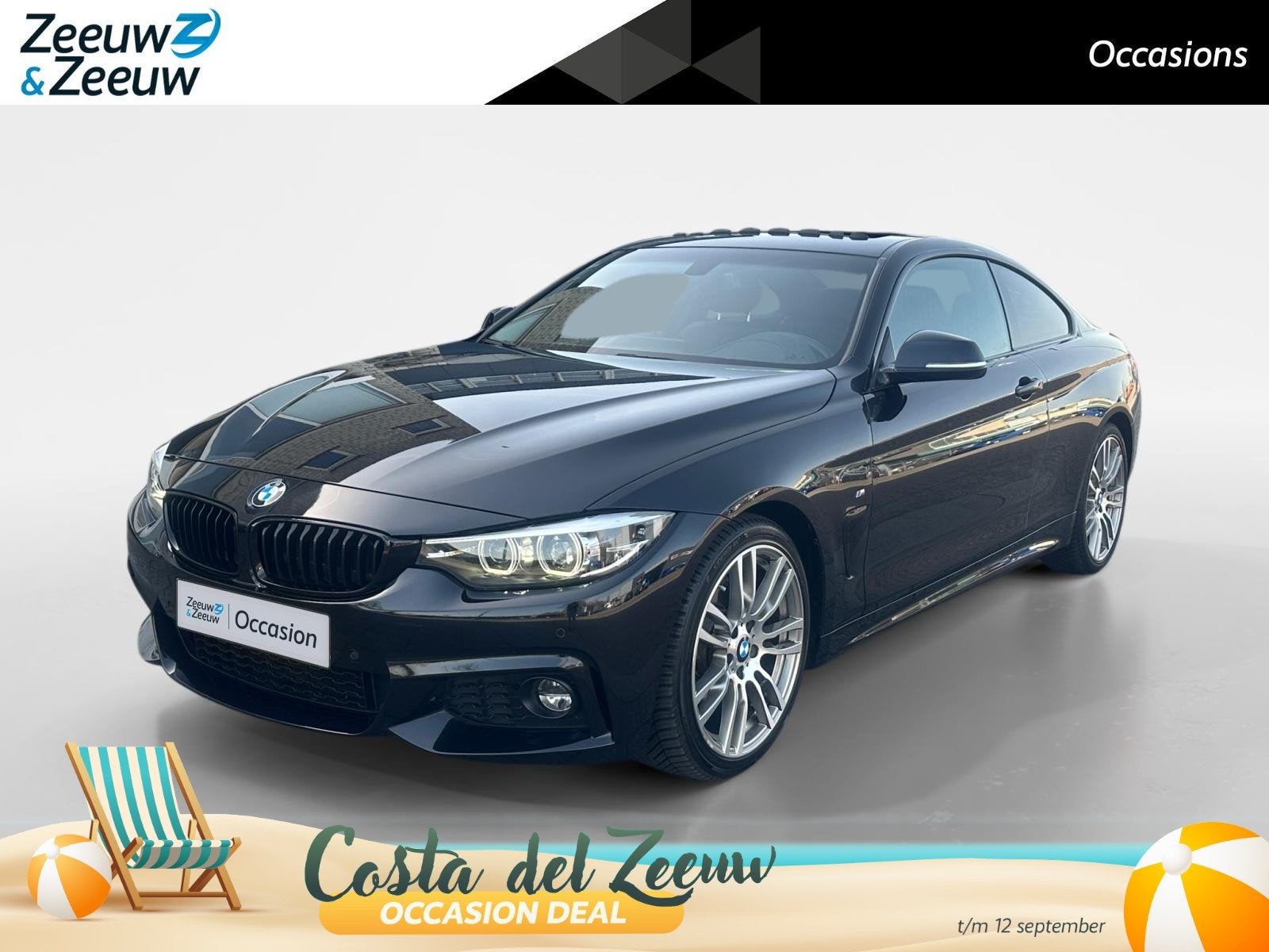 BMW 4-serie Coupé 420i High Executive | M-SPORT | SCHUIFDAK, Auto's, Automaat, Achterwielaandrijving, Gebruikt, Euro 6