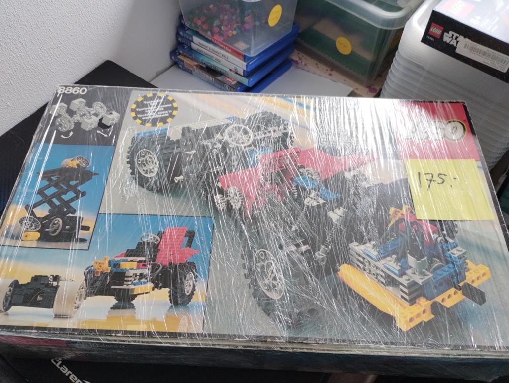 Lego Technic 8860 Auto Chassis - Vintage Set, Kinderen en Baby's, Speelgoed | Duplo en Lego, Gebruikt, Compleet, Lego, Ophalen of Verzenden