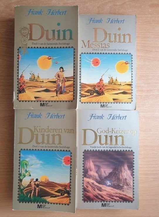 Frank Herbert - Duin 1 t/m 4, Verzenden, Gelezen, Frank Herbert