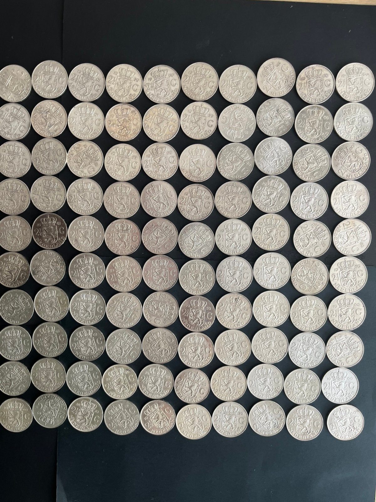 JULIANA 110 ZILVEREN RIJKSDAALDERS  5% BOVEN DE SPOT, Postzegels en Munten, Koningin Juliana, Setje, Zilver, Ophalen of Verzenden