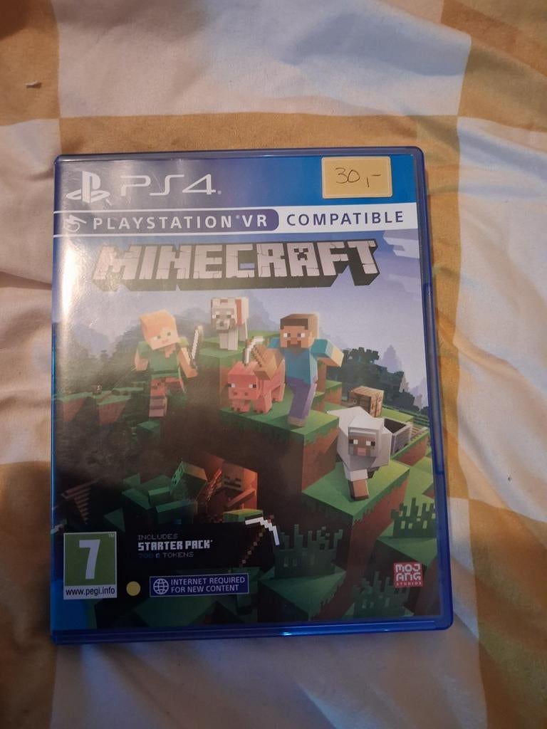 Minecraft PS4 game, Virtual Reality, Zo goed als nieuw, Eén computer, 3 spelers of meer