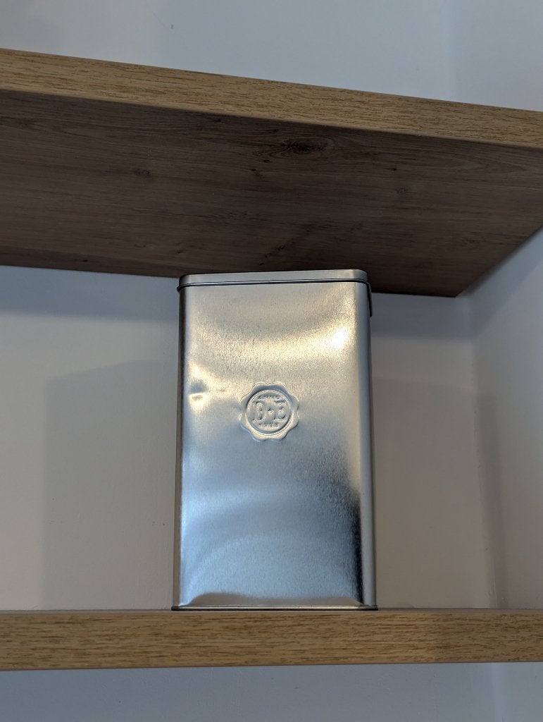 Douwe Egberts Koffieblik - Vintage, Verzamelen, Blikken, Ophalen of Verzenden, Gebruikt, Koffie, Douwe Egberts