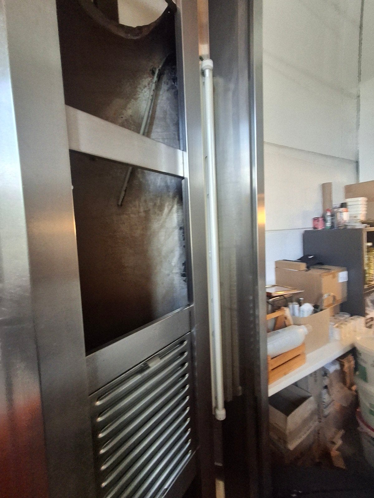 RVS Afzuigkap / Afzuigunit voor Horeca Keuken, Zakelijke goederen, Ophalen, Gebruikt, Overige typen