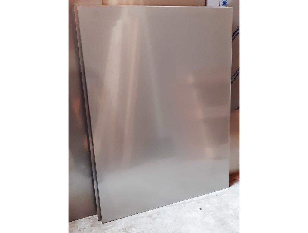 10 RVS platen 1500x1000x1.5mm, Ophalen of Verzenden, Nieuw