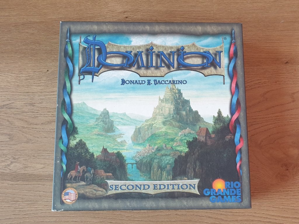 Dominion - Basisspel & Intrige (English (2nd!) Editions), Een of twee spelers, Ophalen of Verzenden, Gebruikt, Rio Grande Games