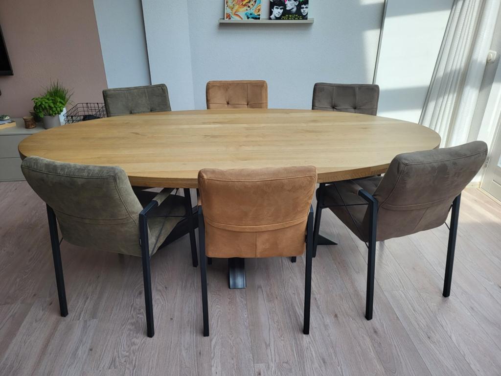 6 eetkamerstoelen, Huis en Inrichting, Ophalen, Gebruikt, Vijf, Zes of meer stoelen