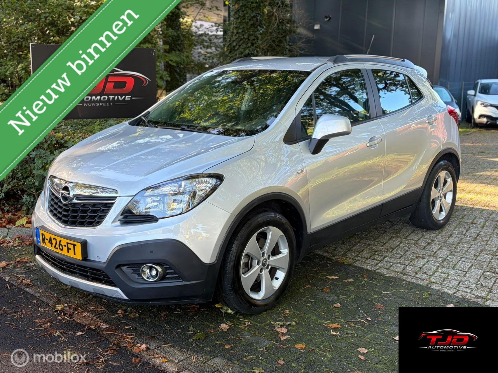 Opel Mokka 1.4 T Cosmo CLIMA-CRUISE-NAVI-BT-STOEL/STUURVERWA, Auto's, Voorwielaandrijving, Stof, Gebruikt, 4 cilinders