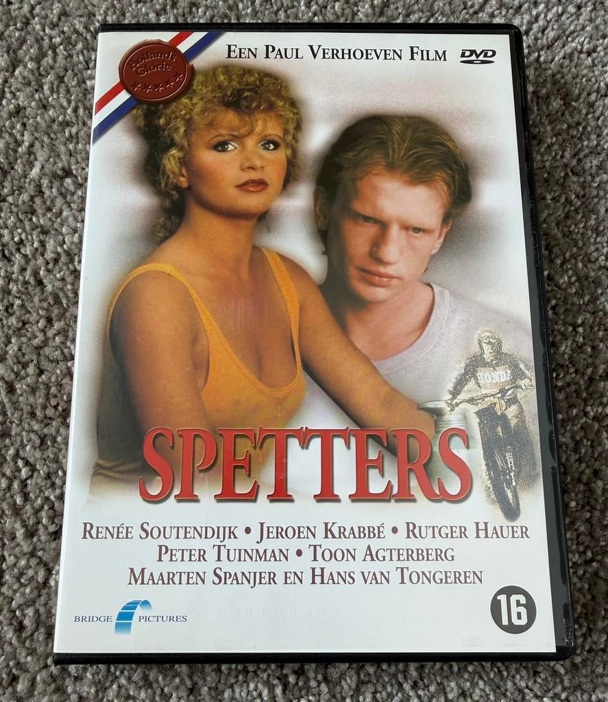 SPETTERS - 1980 - DVD - Renée Soutendijk, Cd's en Dvd's, Dvd's | Nederlandstalig, Verzenden, Zo goed als nieuw