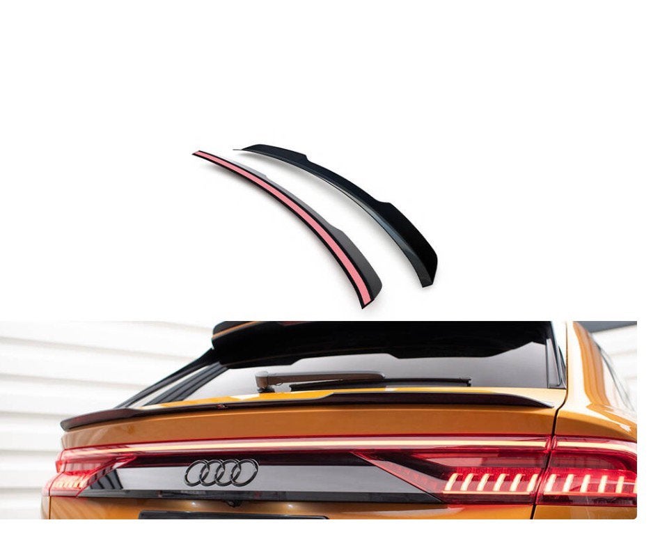 NIEUW Maxton Spoiler Audi Q8 S-Line / SQ8 Maxton Glans Zwart, Ophalen, Nieuw, Audi