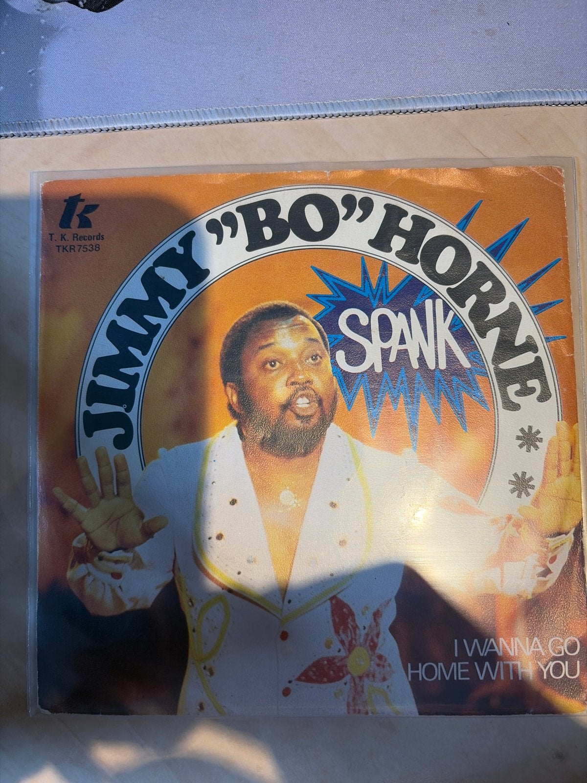 Jimmy "Bo" Horne - Spank (7 inch vinyl single), Gebruikt, 7 inch, Ophalen of Verzenden, Pop