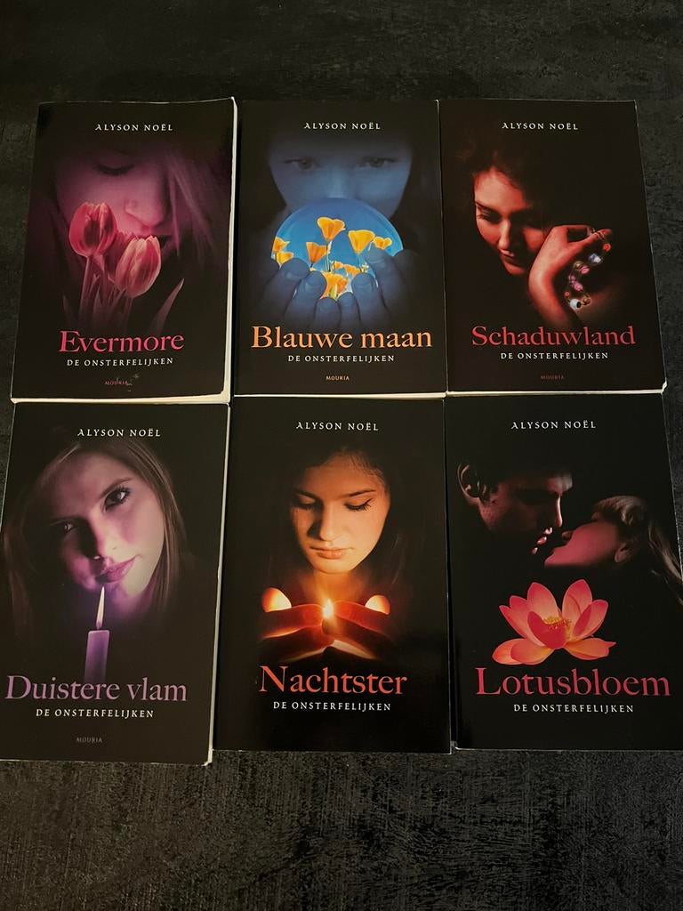 Boekenreeks alyson noel, de onsterfelijken, compleet, Boeken, Ophalen, Gelezen