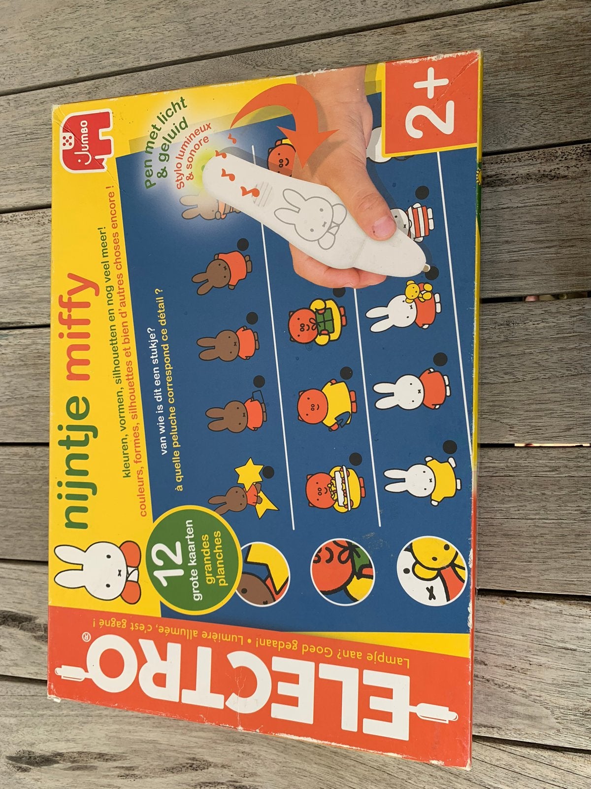 Jumbo Nijntje Electro: Leerzaam spel met licht en geluid, Ophalen, Gebruikt, Ontdekken, Met licht
