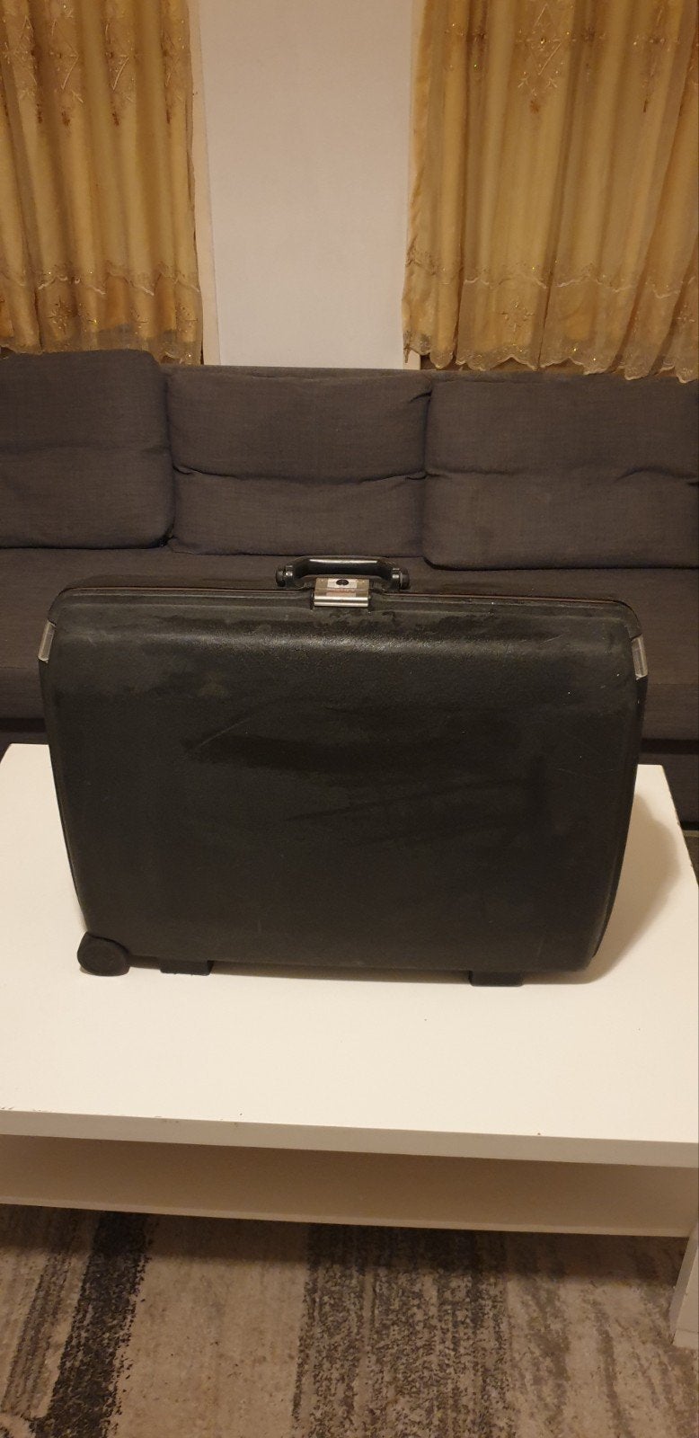 Samsonite Koffer - Vintage Reiskoffer met Wieltjes, Gebruikt, Hard kunststof, 70 cm of meer, 55 cm of meer