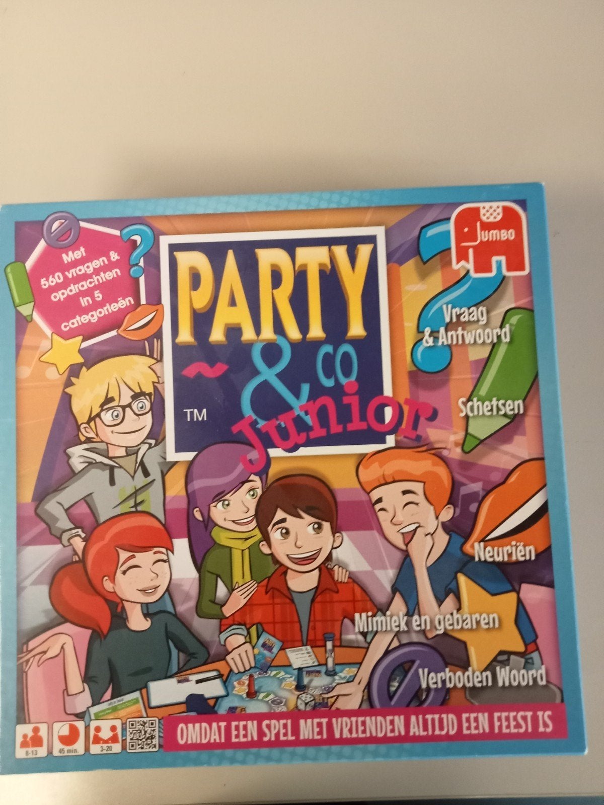 Party & Co Junior Gezelschapsspel - Jumbo, Vijf spelers of meer, Ophalen of Verzenden, Gebruikt, Jumbo