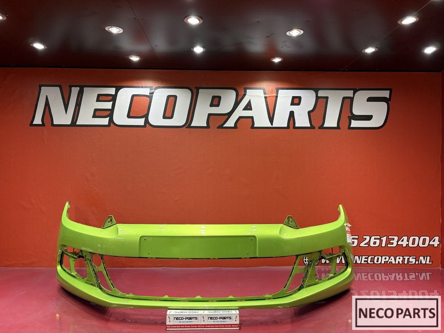 VW SCIROCCO VOORBUMPER ORGINEEL 1K8807221G, Gebruikt, -, Volkswagen, -
