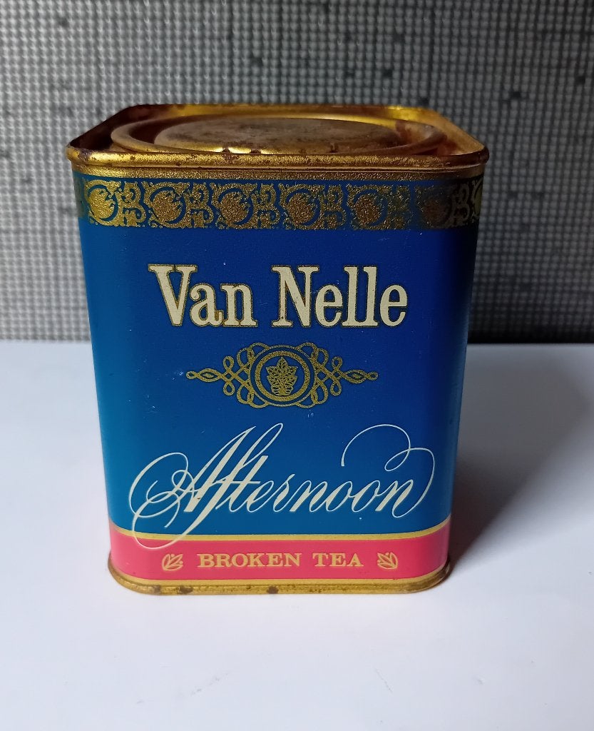 vintage van nelle""S afternoon tea blik, Verzamelen, Blikken, Verzenden, Gebruikt, Koffie, Van Nelle