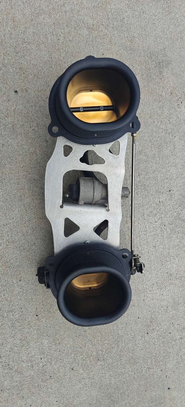 Gasklephuis ducati 848, Motoren, Ophalen of Verzenden, Gebruikt