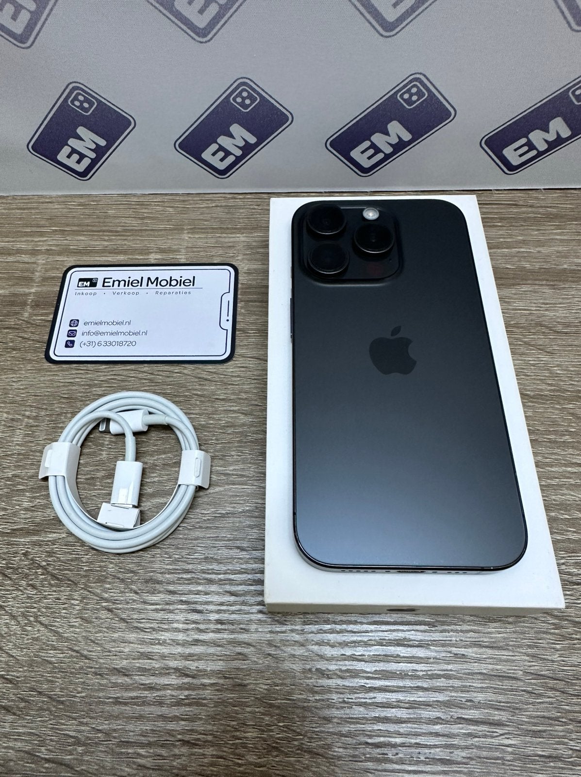 iPhone 15 Pro - 128GB / batterij 100% / garantie, 128 GB, Ophalen of Verzenden, Zo goed als nieuw, Zonder simlock