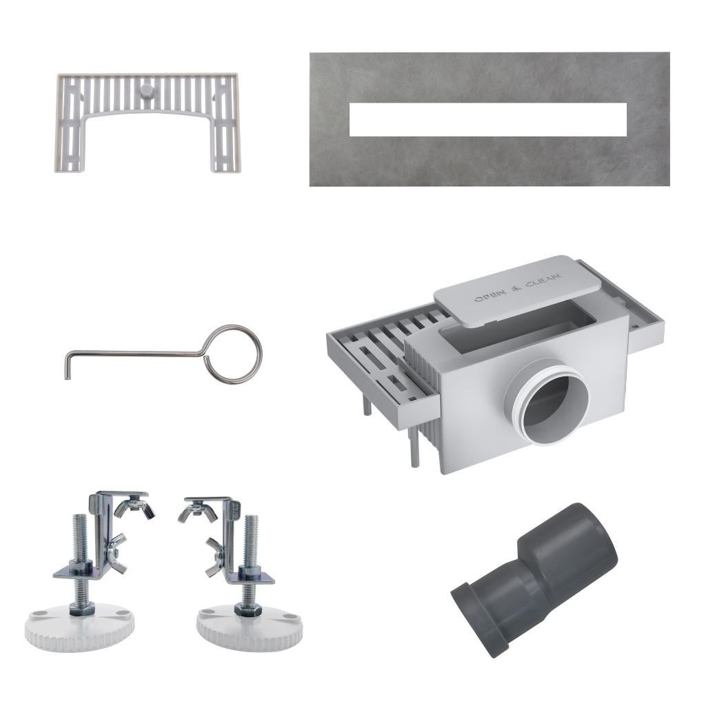 Voorjaarsaanbieding douchegoten + tegelrooster-rvs v.a € 75, Verzenden, Nieuw, Rvs, Douche