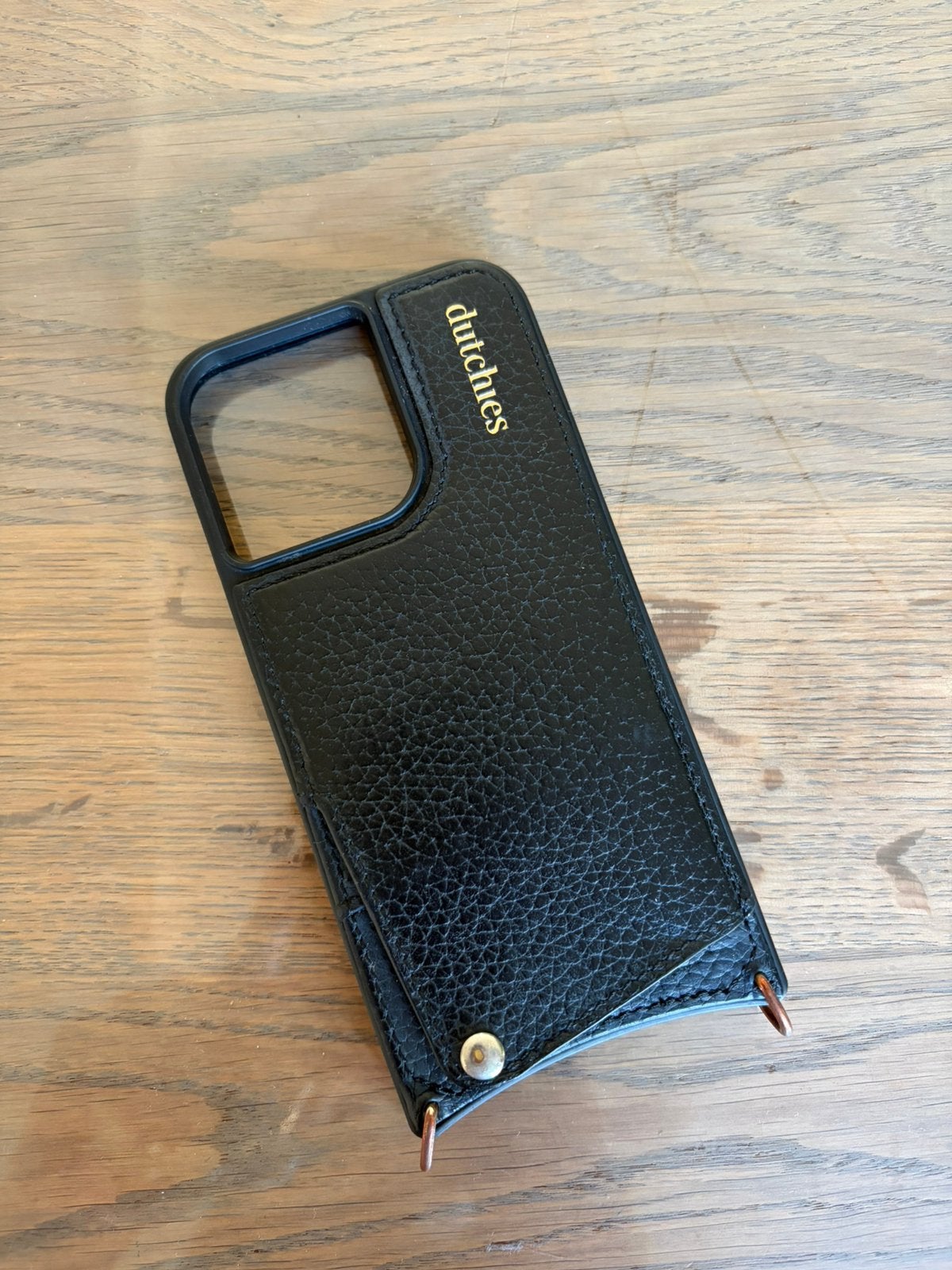 Dutchies leren hoesje iPhone 13 pro, Ophalen of Verzenden, Gebruikt