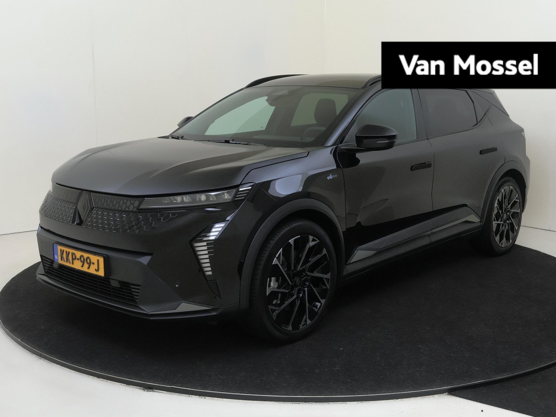 Renault Scenic E-Tech EV87 long range esprit Alpine Automaat, Auto's, Renault, Gebruikt, Leder en Stof, Zwart, 625 km