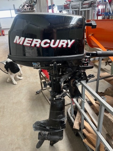 Mercury 5pk 4-takt buitenboordmotor, Ophalen, Gebruikt, 5 tot 10 pk, Buitenboordmotor