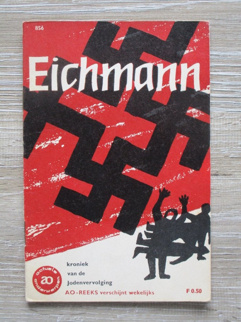 AO 856 Eichmann; Kroniek van de Jodenvervolging, Ophalen of Verzenden, Gelezen, Europa