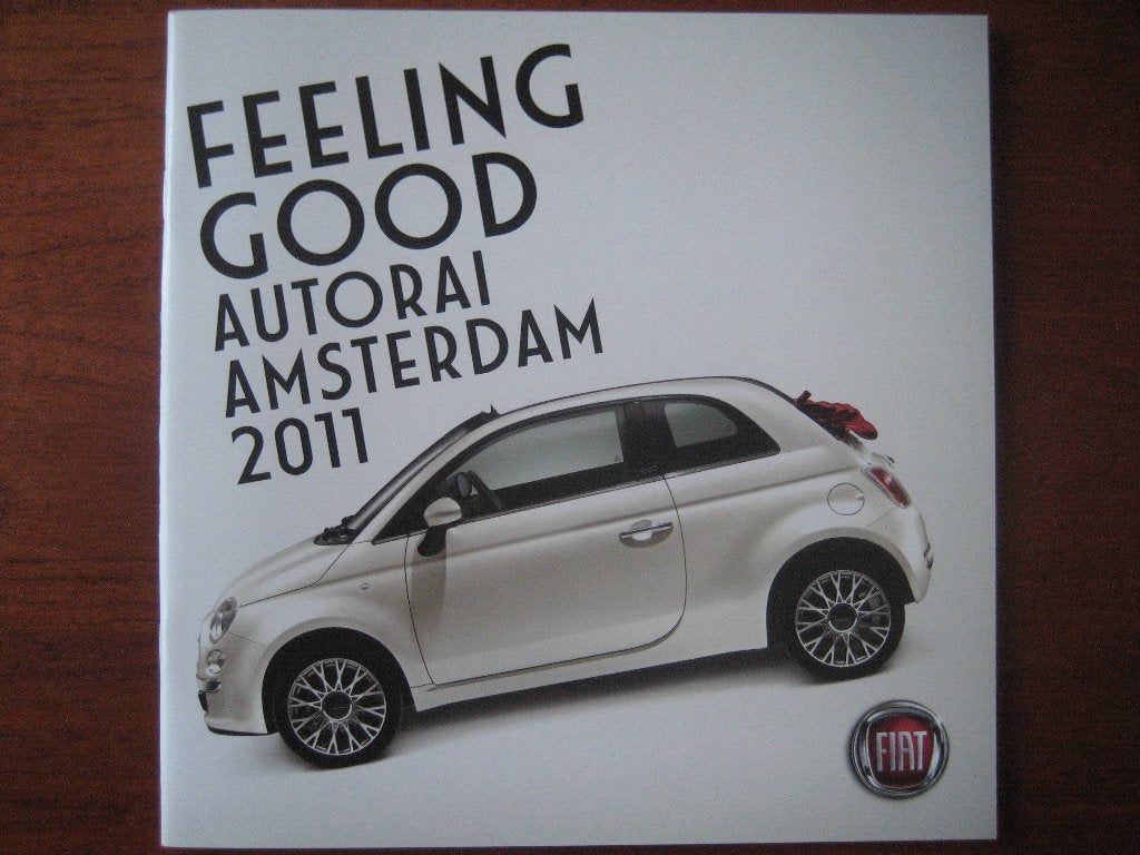 Fiat Feeling Good (2011) 500 Zagato, Panda, 500 NL Punto ea, Boeken, Ophalen of Verzenden, Nieuw, Overige merken