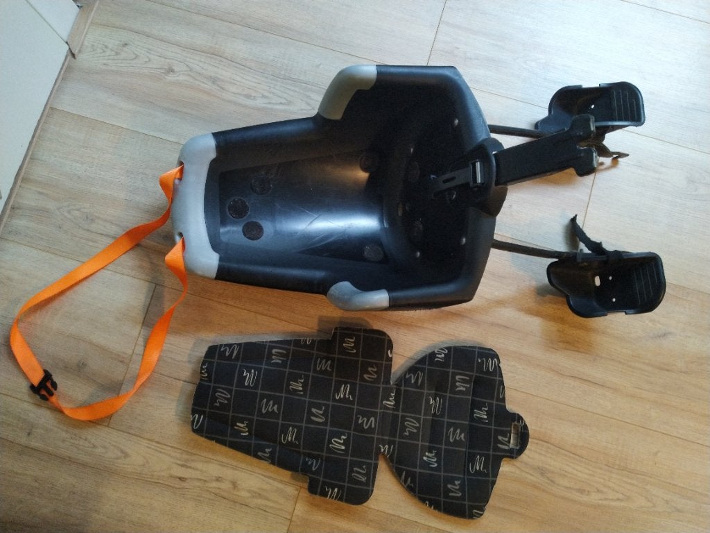Fietsstoeltje achterop GRATIS, Ophalen, Achterzitje, 9 t/m 18 kg, Gebruikt