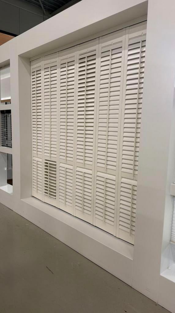 ACTIE NIEUWE Shutter 3delig 240x237(bxh) compleet np:2600€, Ophalen, Zo goed als nieuw, 200 cm of meer