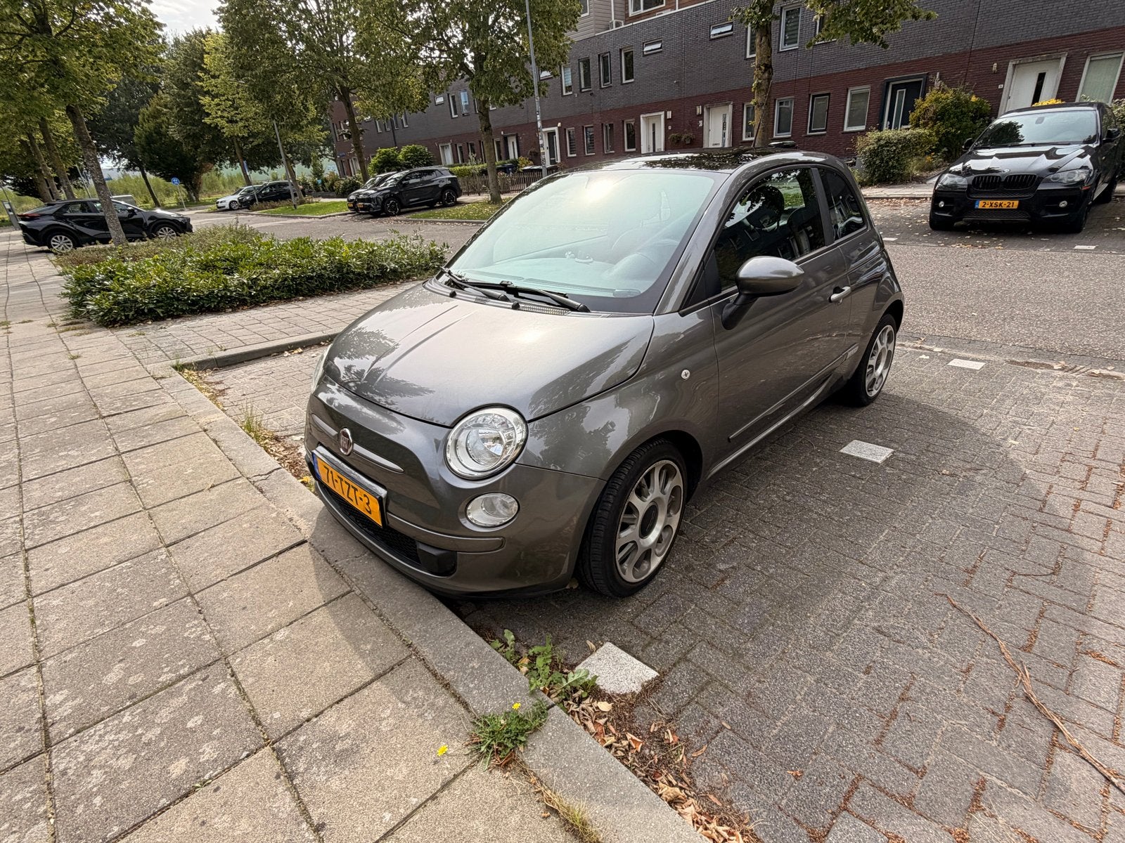 Fiat 500 0.8 Dualogic C 2012 Grijs