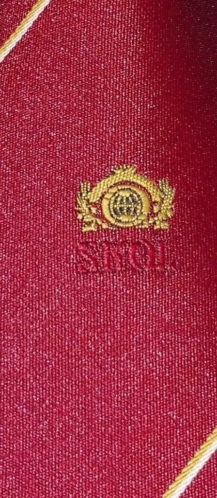 Skol Bier Brouwerij Breda stropdas rood, Ophalen of Verzenden, Nieuw, Kleding, Overige merken
