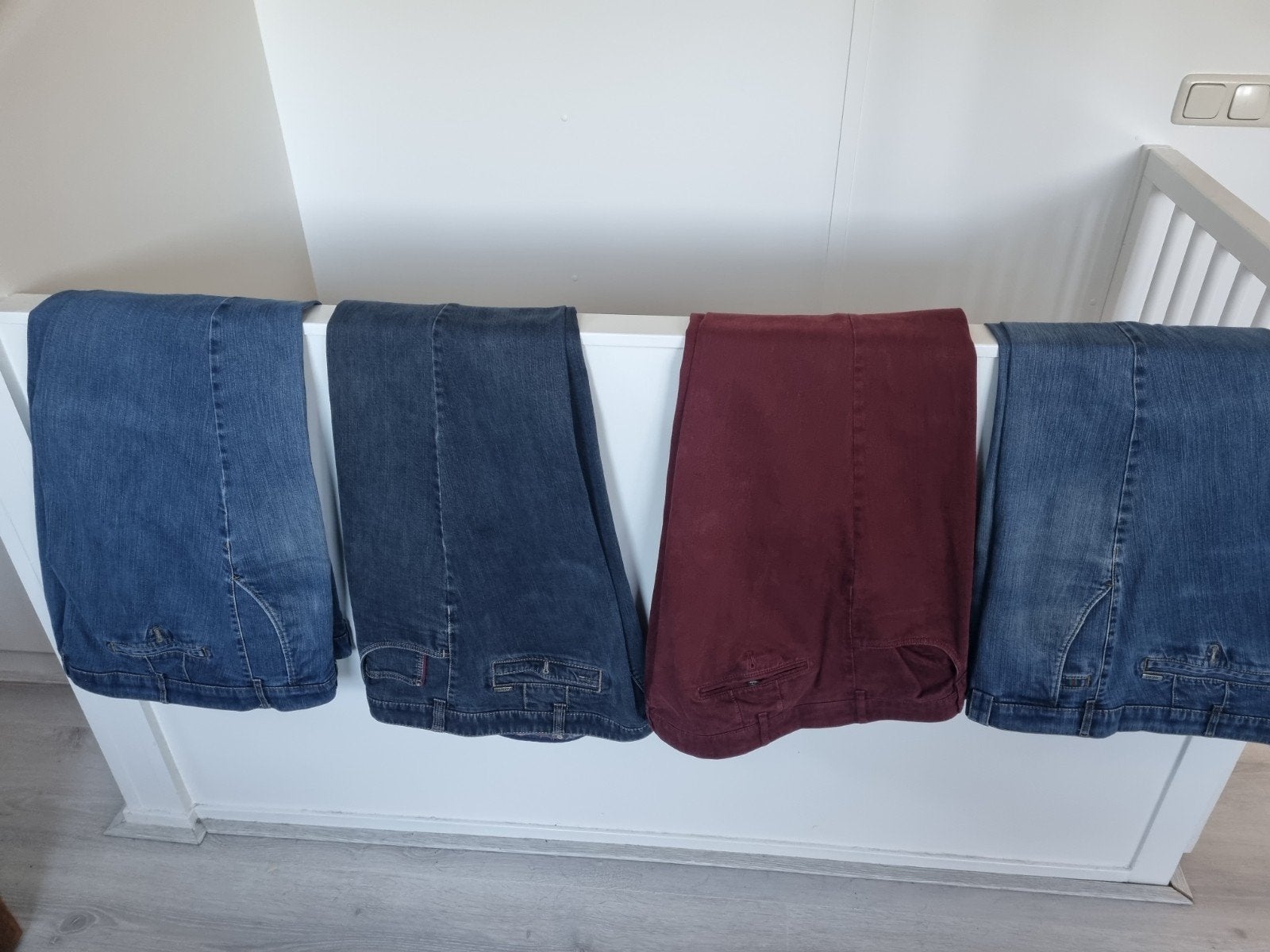 merkkleding jeans Meyer,  maat 29, 4 stuks in 1 koop, Kleding | Heren, Ophalen of Verzenden, Gedragen, Meyer, Overhemd