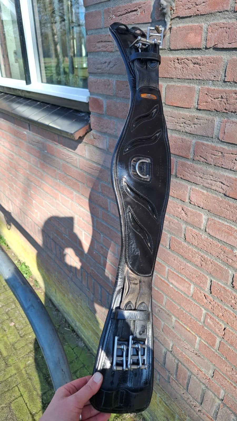singels anatomisch geformd, Dieren en Toebehoren, Paarden en Pony's | Hoofdstellen en Tuigage, Gebruikt, Ophalen of Verzenden