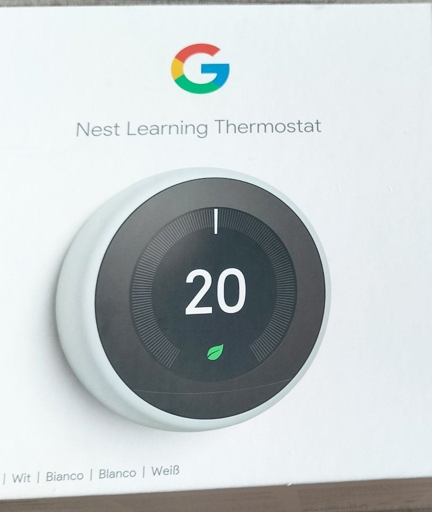 GOOGLE NEST THERMOSTAAT, Doe-het-zelf en Verbouw, Ophalen, Slimme thermostaat, Nieuw