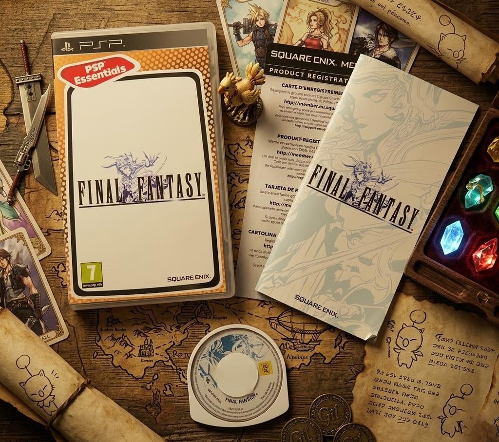 Final Fantasy - PSP (Essentials) - Compleet in doos!, 1 speler, Ophalen of Verzenden, Zo goed als nieuw, Role Playing Game (Rpg)