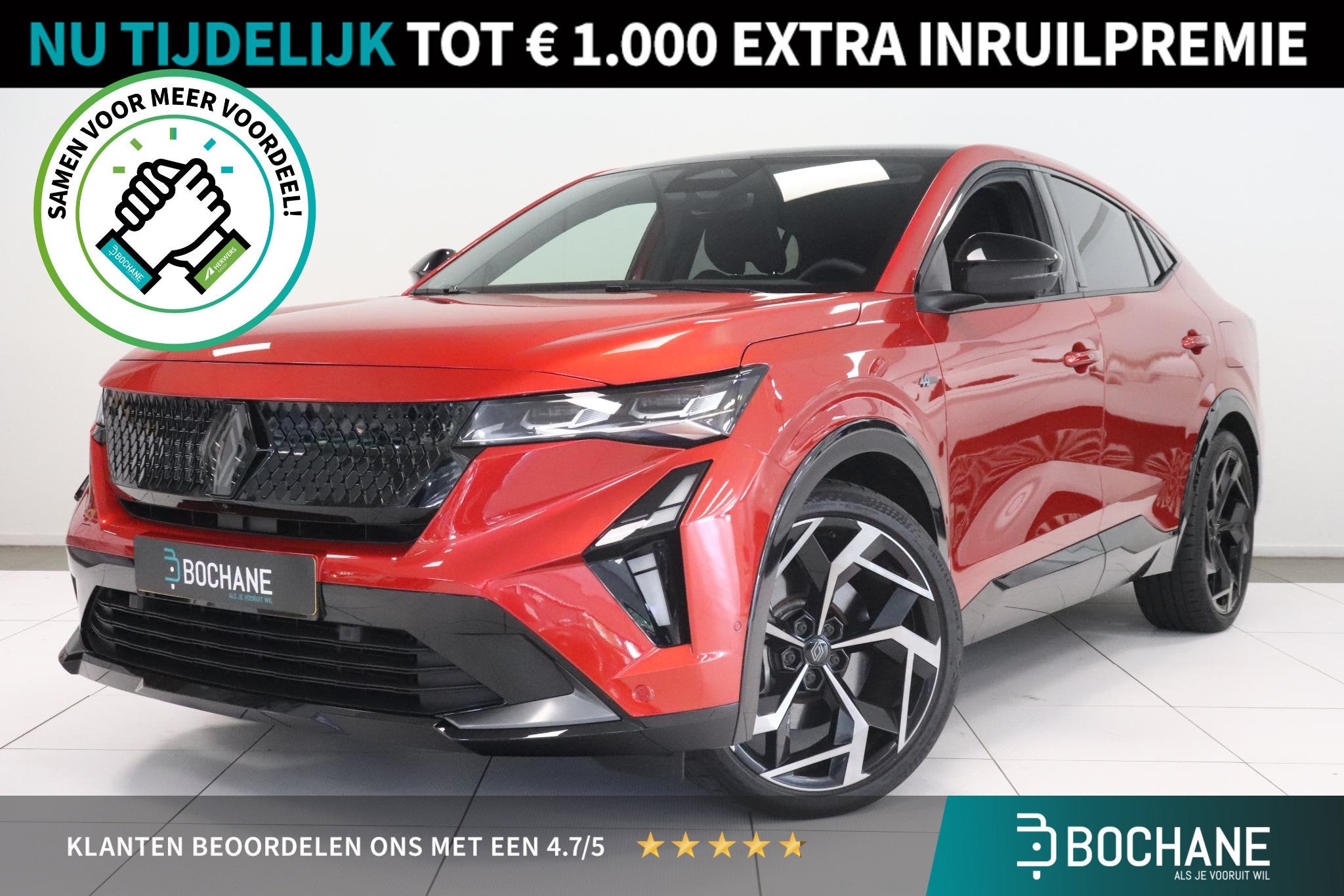 Renault Rafale 1.2 E-Tech 4x4 plug-in hybrid 300 atelier Alp
