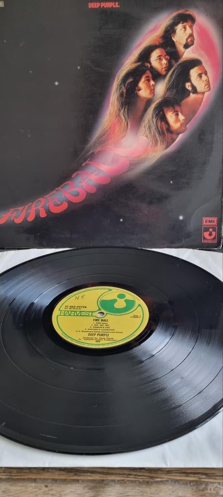 Deep Purple - Fireball LP (1971) - Klassieke Rock Vinyl, Cd's en Dvd's, Vinyl | Rock, Progressive, Gebruikt, Originele persing