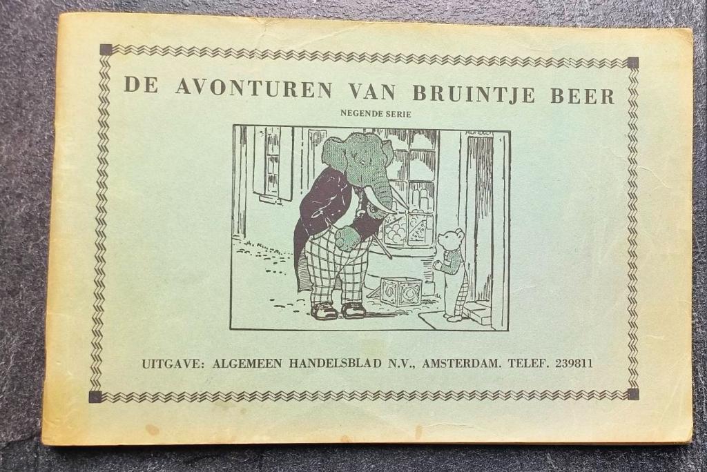 De avonturen van Bruintje Beer negende serie, Ophalen of Verzenden, Gelezen, Mary Tourtel, Fictie algemeen
