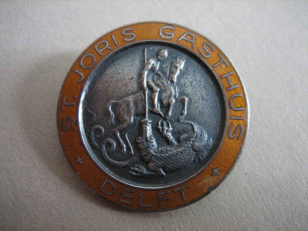 Oude speld verpleegster St. Joris Gasthuis Delft - Begeer, Ophalen of Verzenden
