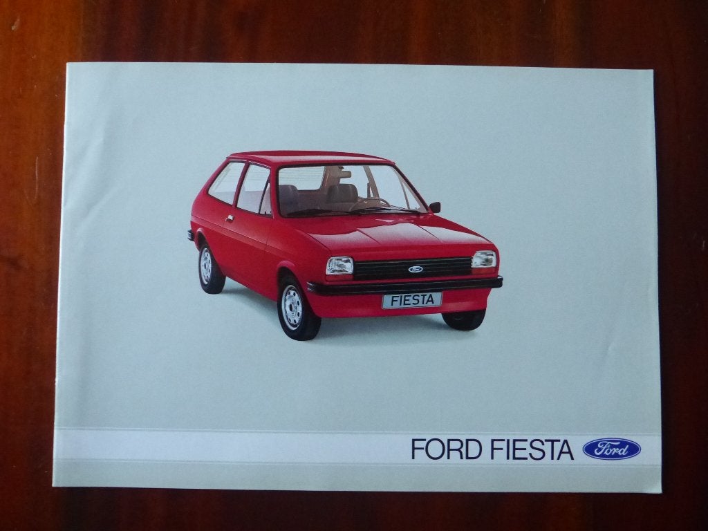 Ford Fiesta 1977 1978 brochure, Verzenden, Zo goed als nieuw, Ford